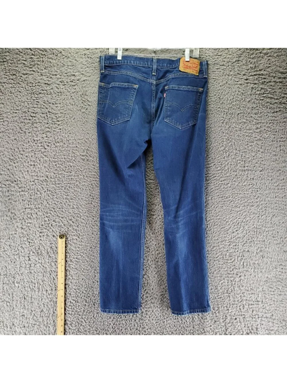 Levis Jeans Mens 34x32 Blue 511 Slim Fit Stretch Denim Classic 5-Pocket *Read*
